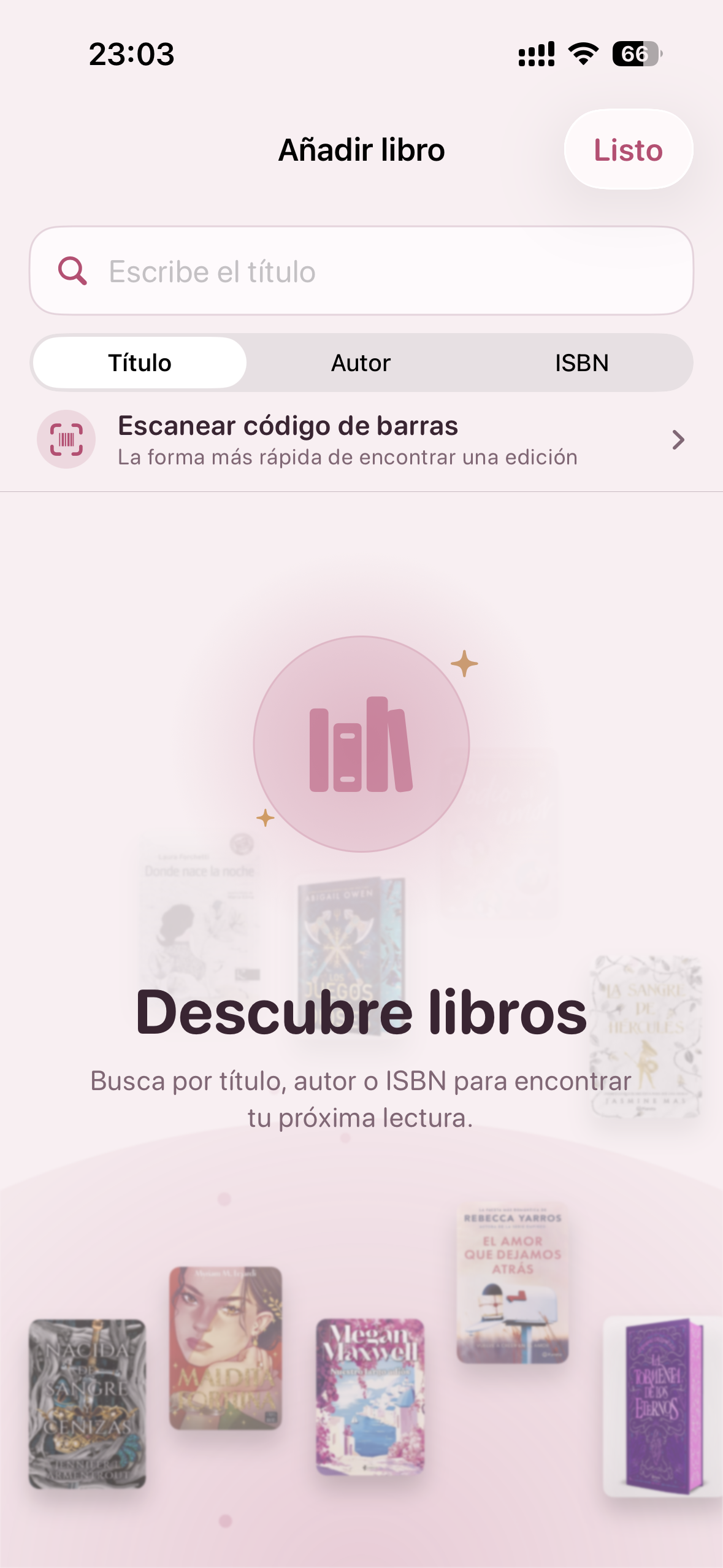Mistbook search engine to find books by title, author, ISBN or barcode